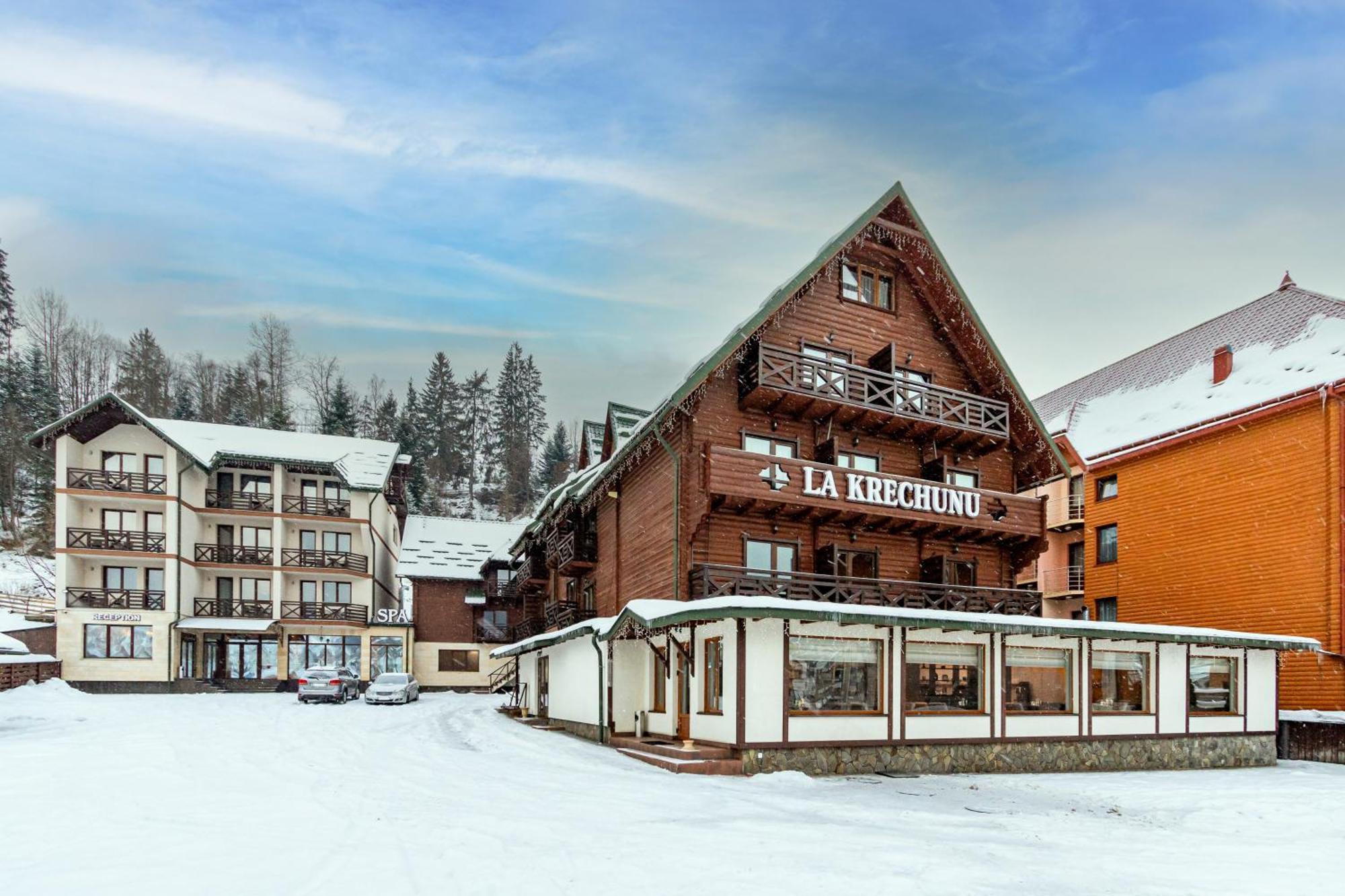 La Кrechunu Hotell Bukovel Exteriör bild