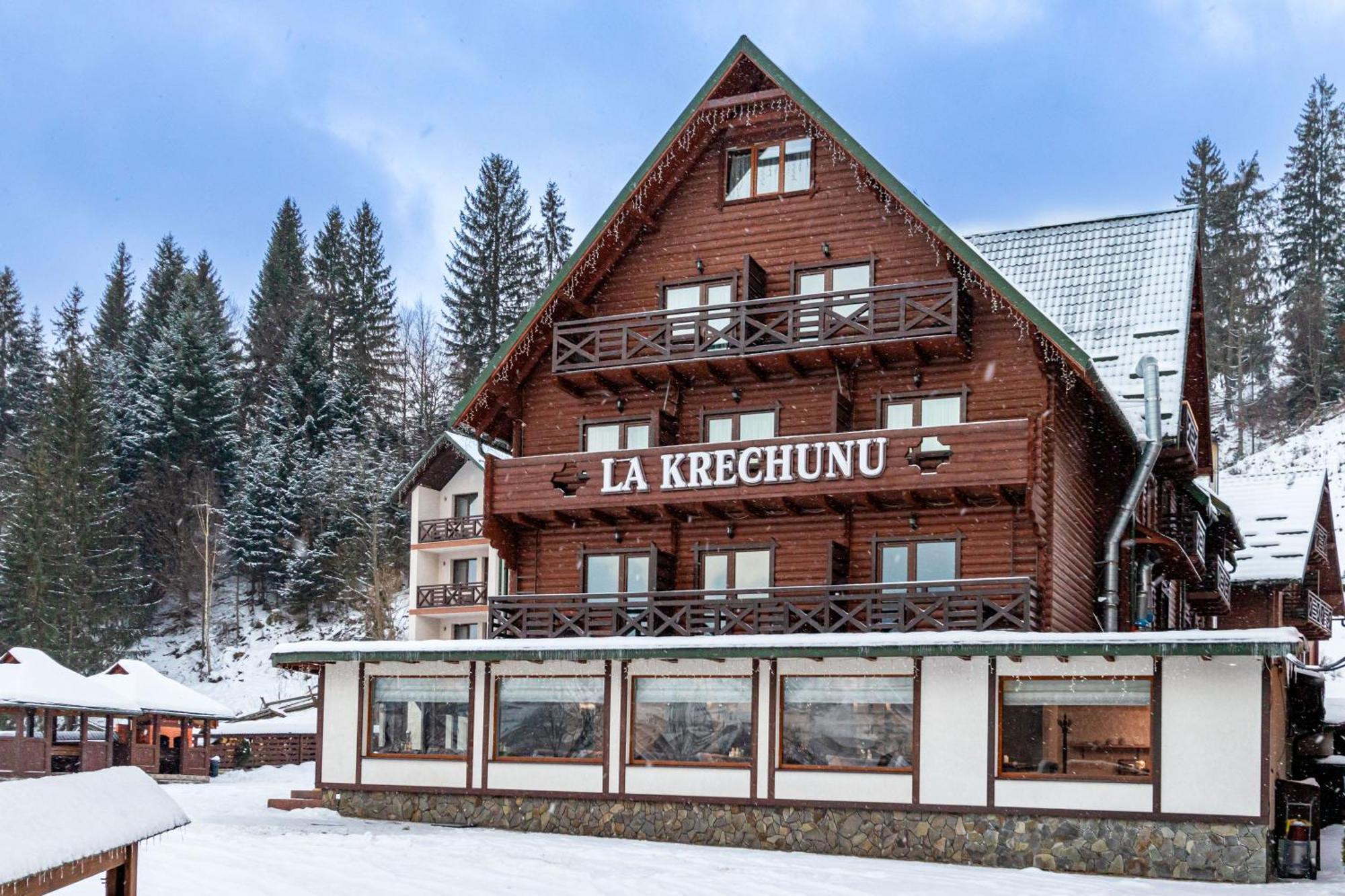 La Кrechunu Hotell Bukovel Exteriör bild