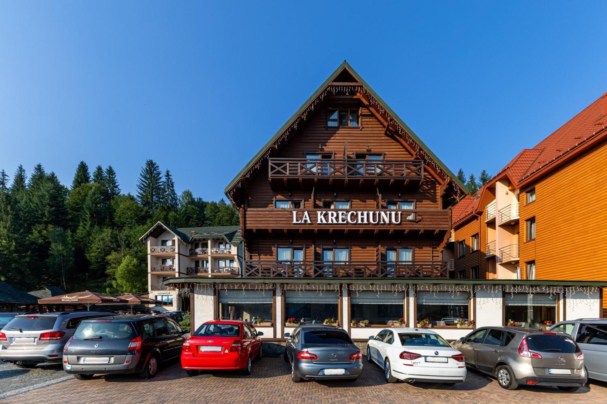 La Кrechunu Hotell Bukovel Exteriör bild